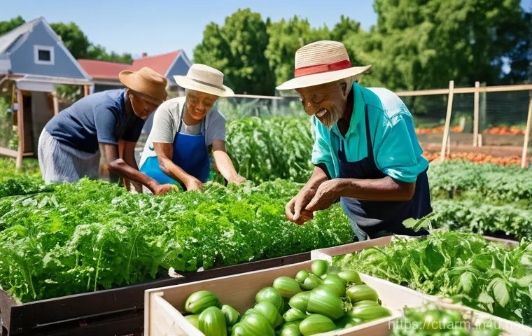 도시농업관리사와 도시 환경 개선 - An urban agriculture manager, a woman in her late 30s with a warm smile, is passionately teaching a ... 도시농업관리사와 도시 환경 개선 - An urban agriculture manager, a woman in her late 30s with a warm smile, is passionately teaching a ...